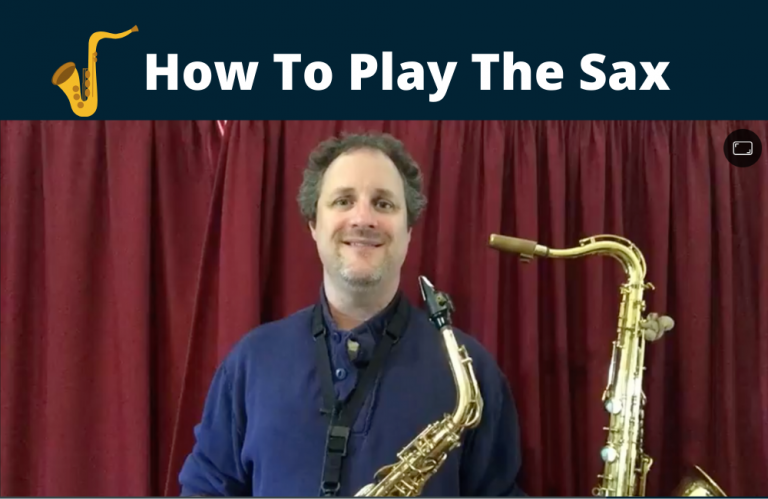How to play the sax - online lessons