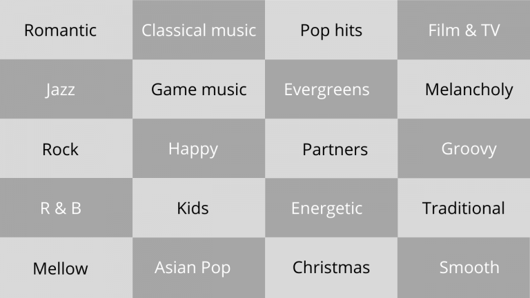 Flowkey Song Categories