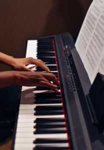 Digital piano for Playground Session