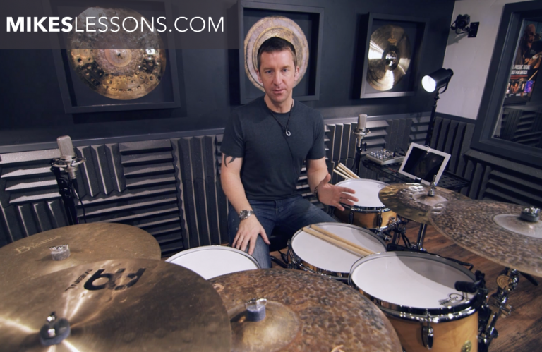 Mike Lessons Online Drums course