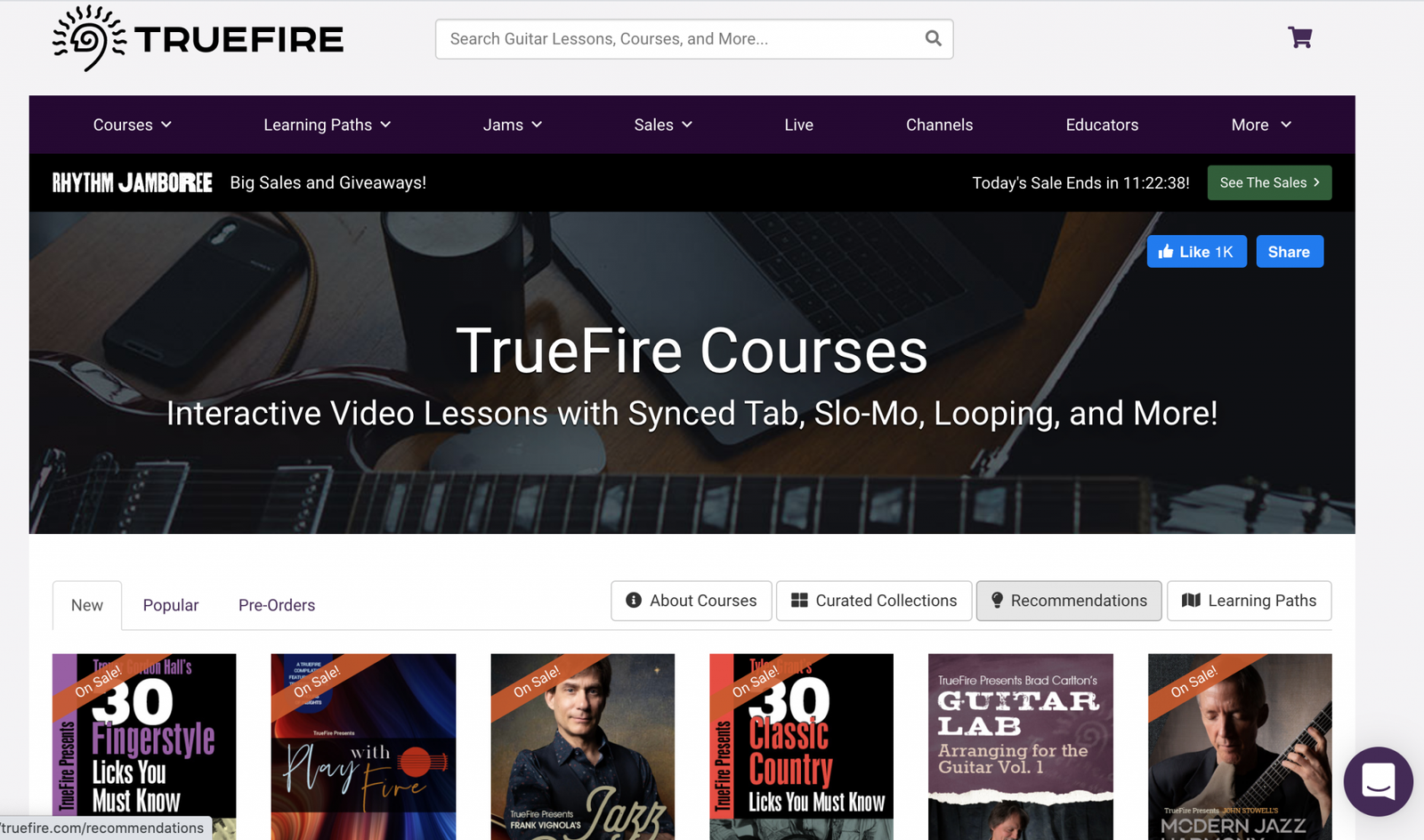 TrueFire Review The Best Place To Learn The Guitar Online? Best